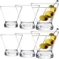 Youngever Plastic Martini Glasses - View at Amazon&nbsp;