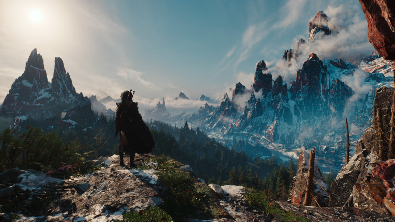 Images from Witcher 4 Unreal Engine 5.6 tech demo
