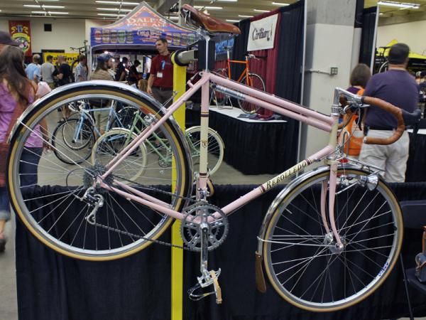 Rebolledo also showed off this randonneur-style tourer.