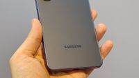 Samsung logo on the Galaxy S26 Ultra