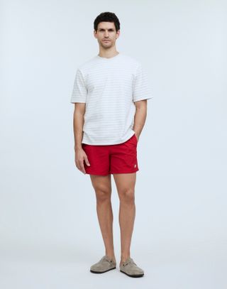 Madewell, Bather Swim Trunks in Solid