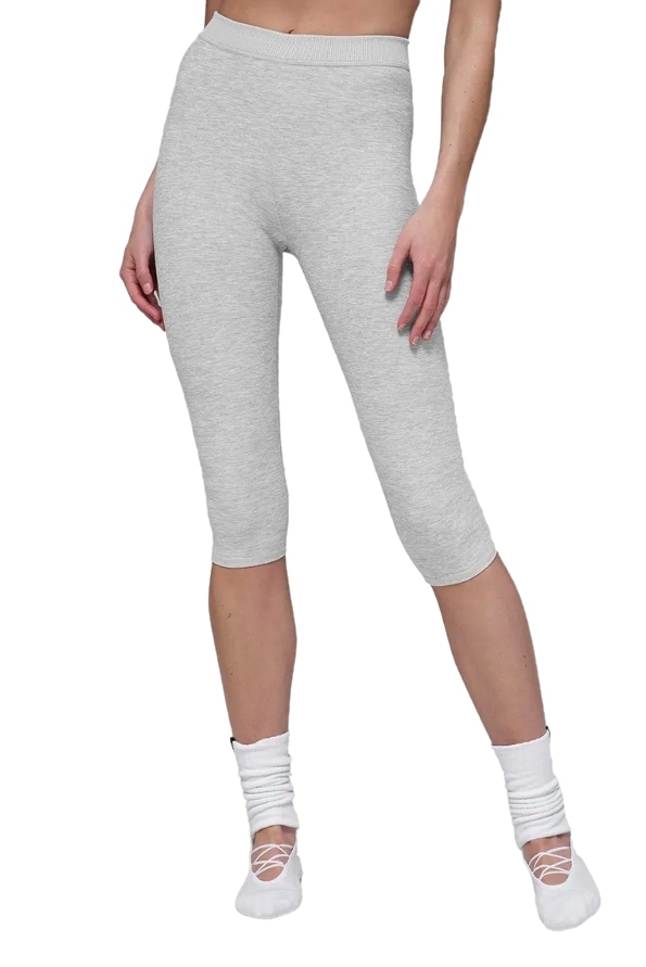 Alosoft High-Waist Iconic 90's Capri - Athletic Heather Grey