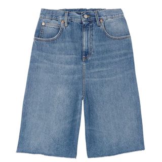 Gucci Frayed denim shorts