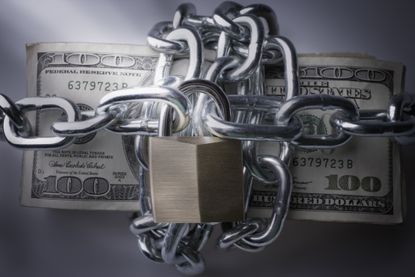 money locked up