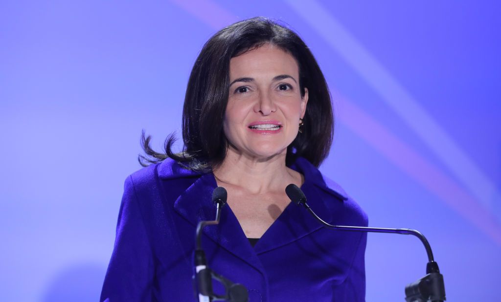 Sheryl Sandberg.