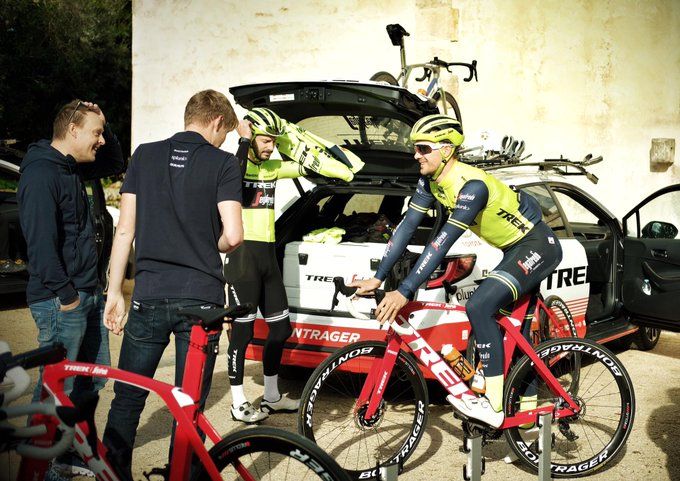 Trek-Segafredo spent their winter training camp in Sicily preparing for 2020