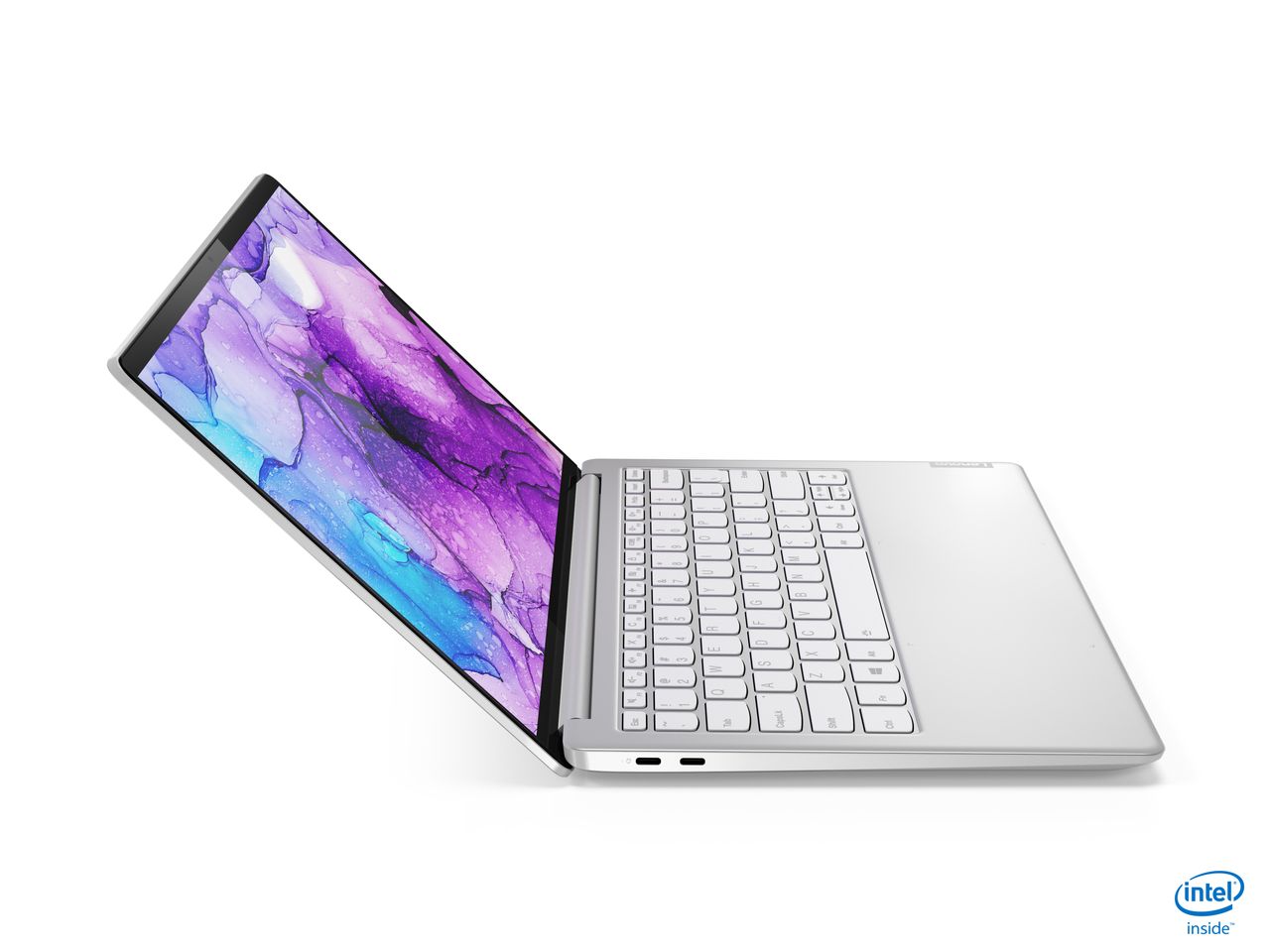 The Lenovo IdeaPad S540 in white.