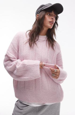 Crewneck Rib Sweater