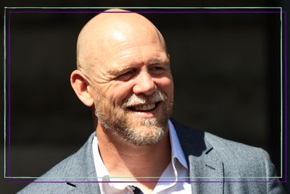 Mike Tindall smiling as he looks on prior to the Allianz Premier 15s Final match between Harlequins Women and Saracens Women at Kingsholm Stadium on May 30, 2021 in Gloucester, England.