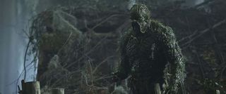 Swamp Thing looms over the swamps of Louisiana.
