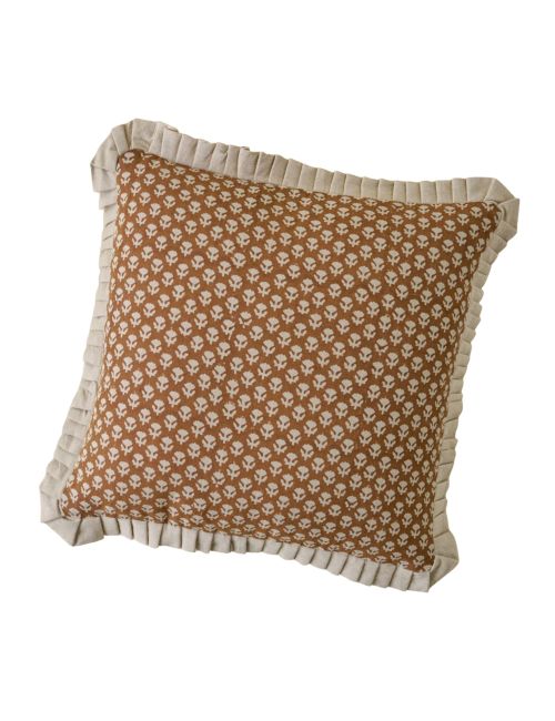 Emma Block Printed Pillow