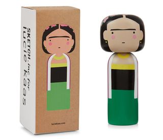 Japanese kokeshi dolls are a symbol of friendship