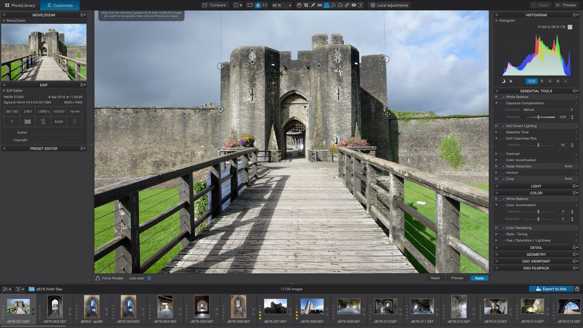 DxO PhotoLab during our tests