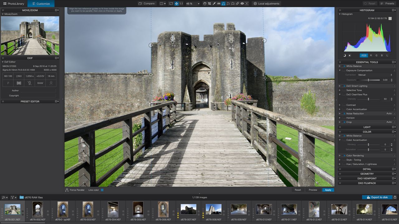 DxO PhotoLab during our tests