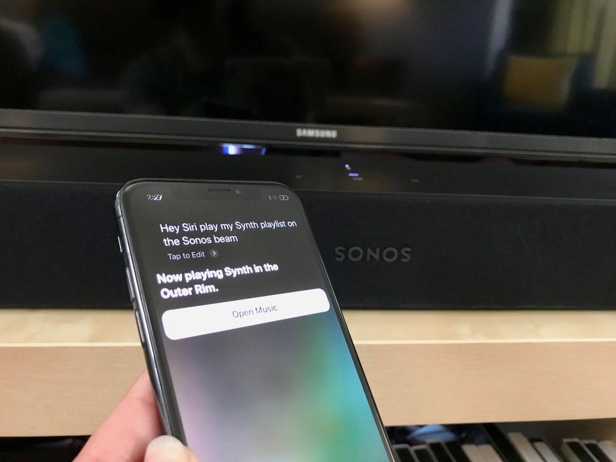 Siri coming to sales sonos