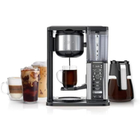 Ninja CM401 Specialty 10-Cup Coffee Maker with Built-in Water Reservoir, Fold-Away Frother &amp; Glass Carafe, Black | Was $169.99 Now $129.99 (save $40) at Amazon