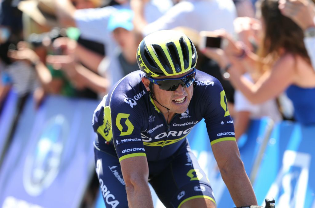 Second place for Simon Gerrans (Orica-Scott)