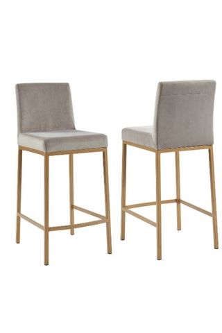 Overstock Velvet Counter Stool