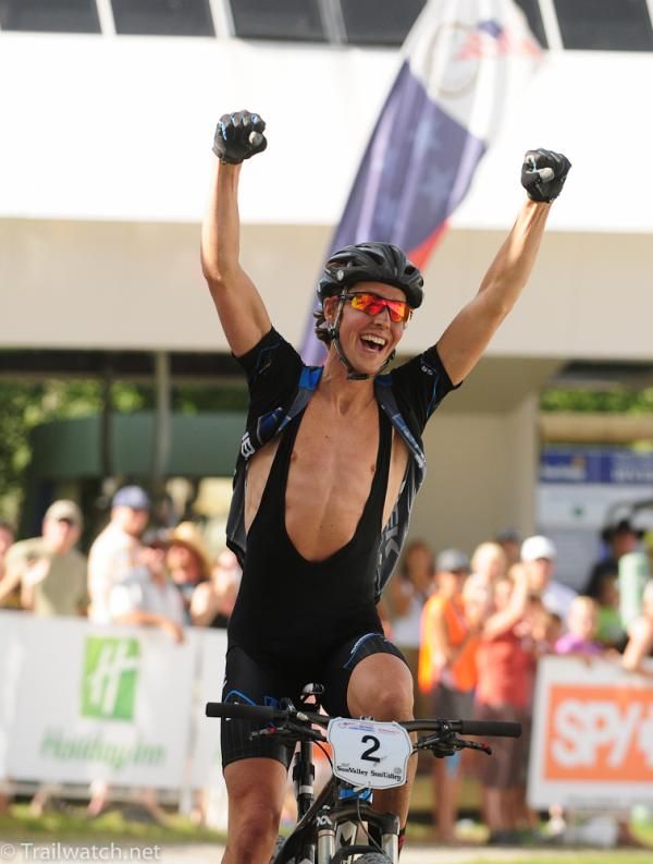 Sam Schultz (Subaru-Trek) wins his first national championship in the elite category