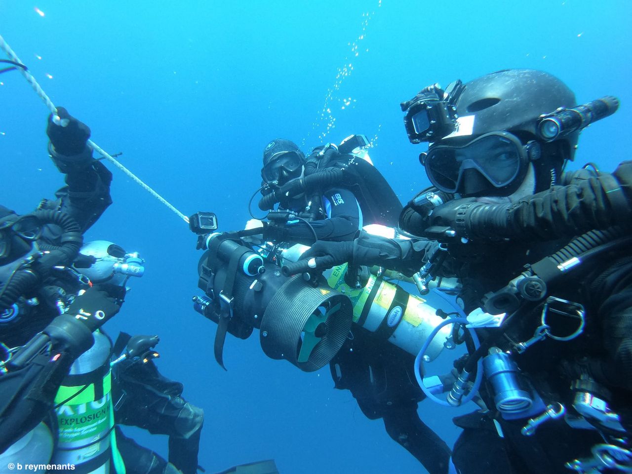 The wreck was found by a team of divers who cross-referenced military records with locations where fishermen reported snagging their nets on the seafloor.