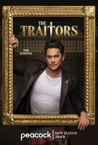 Portrait of Tom Sandoval from 'The Traitors' season 3.