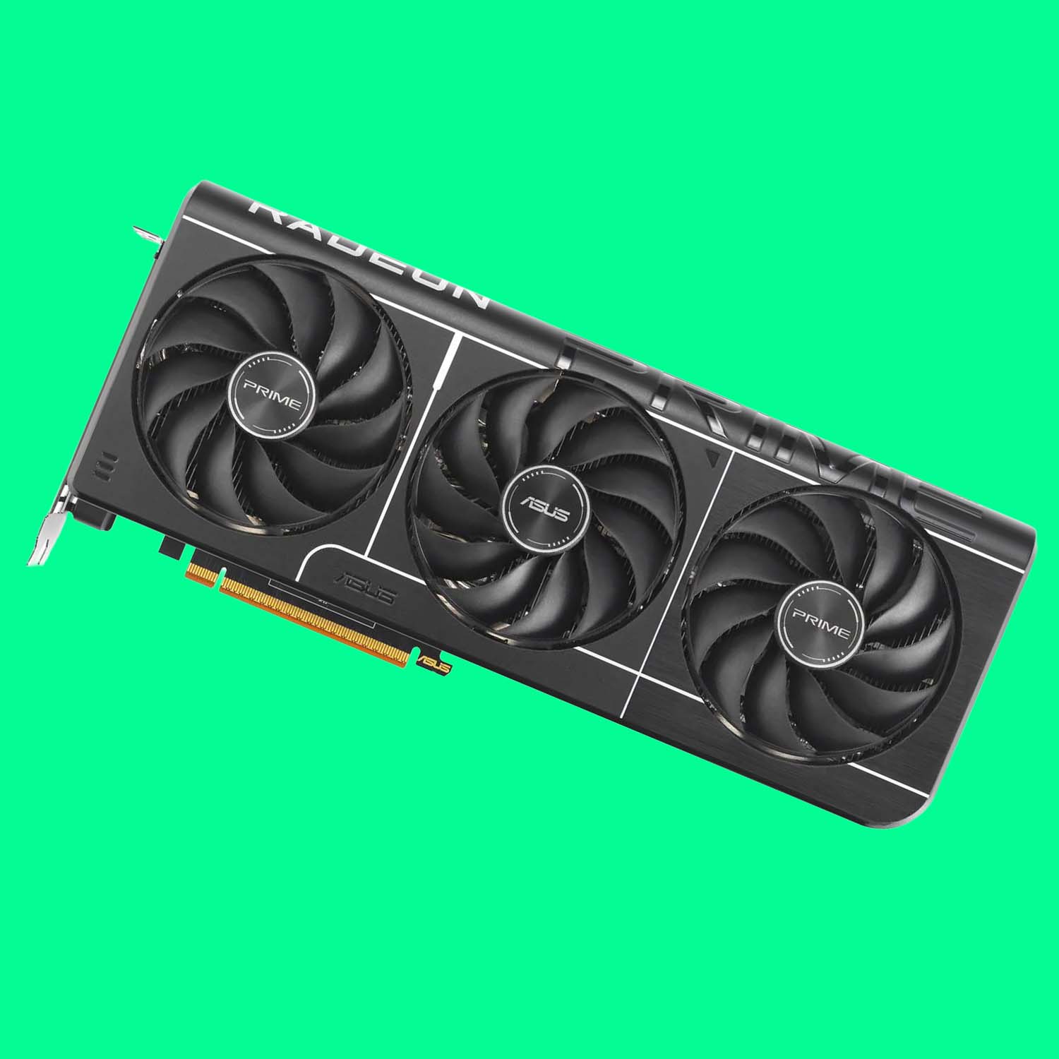 Asus Prime Radeon RX 9070 XT graphics card