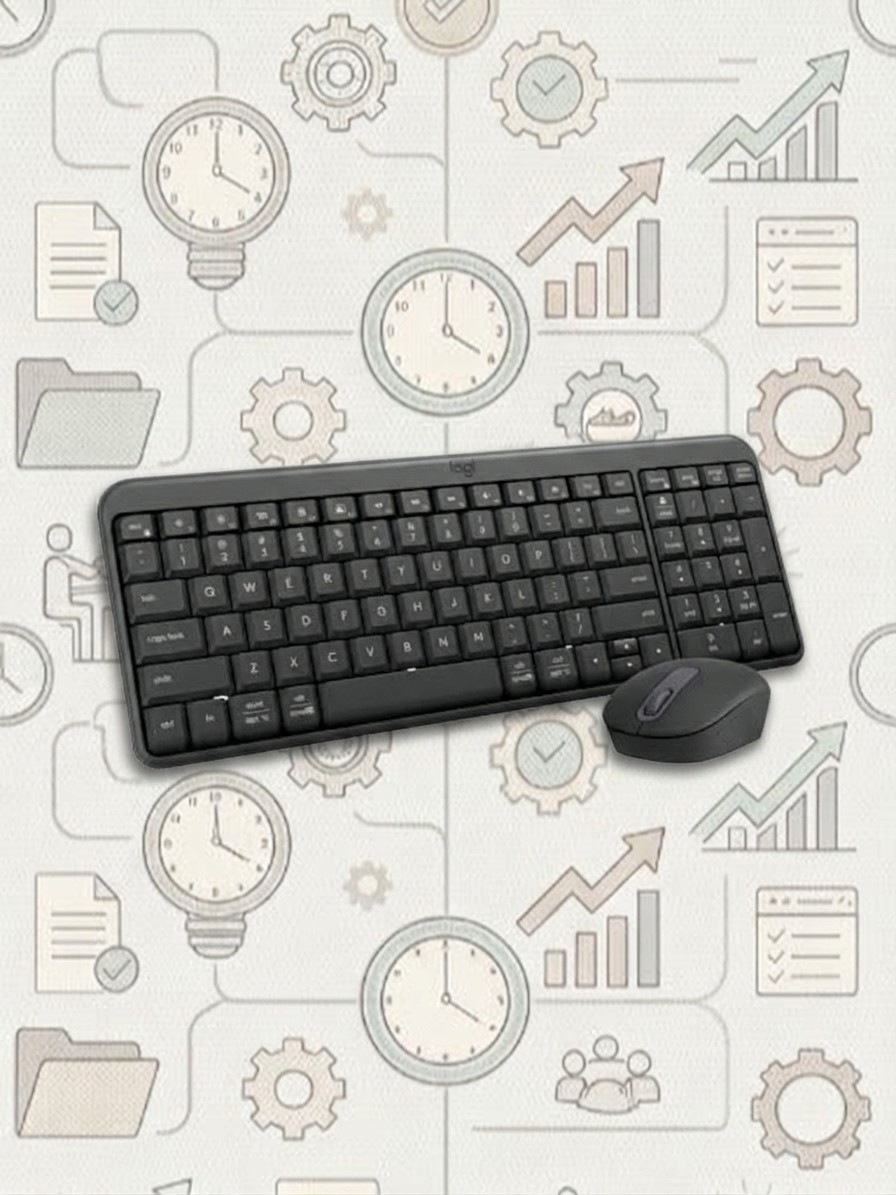 tech accessories under AU$50 on a patterned background