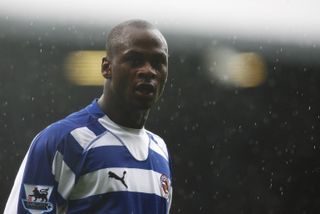 Leroy Lita in action for Reading against West Ham in October 2006.