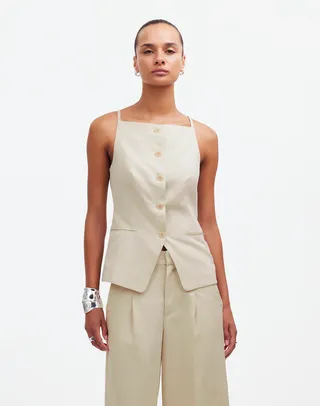 Madewell, Square-Neck Vest