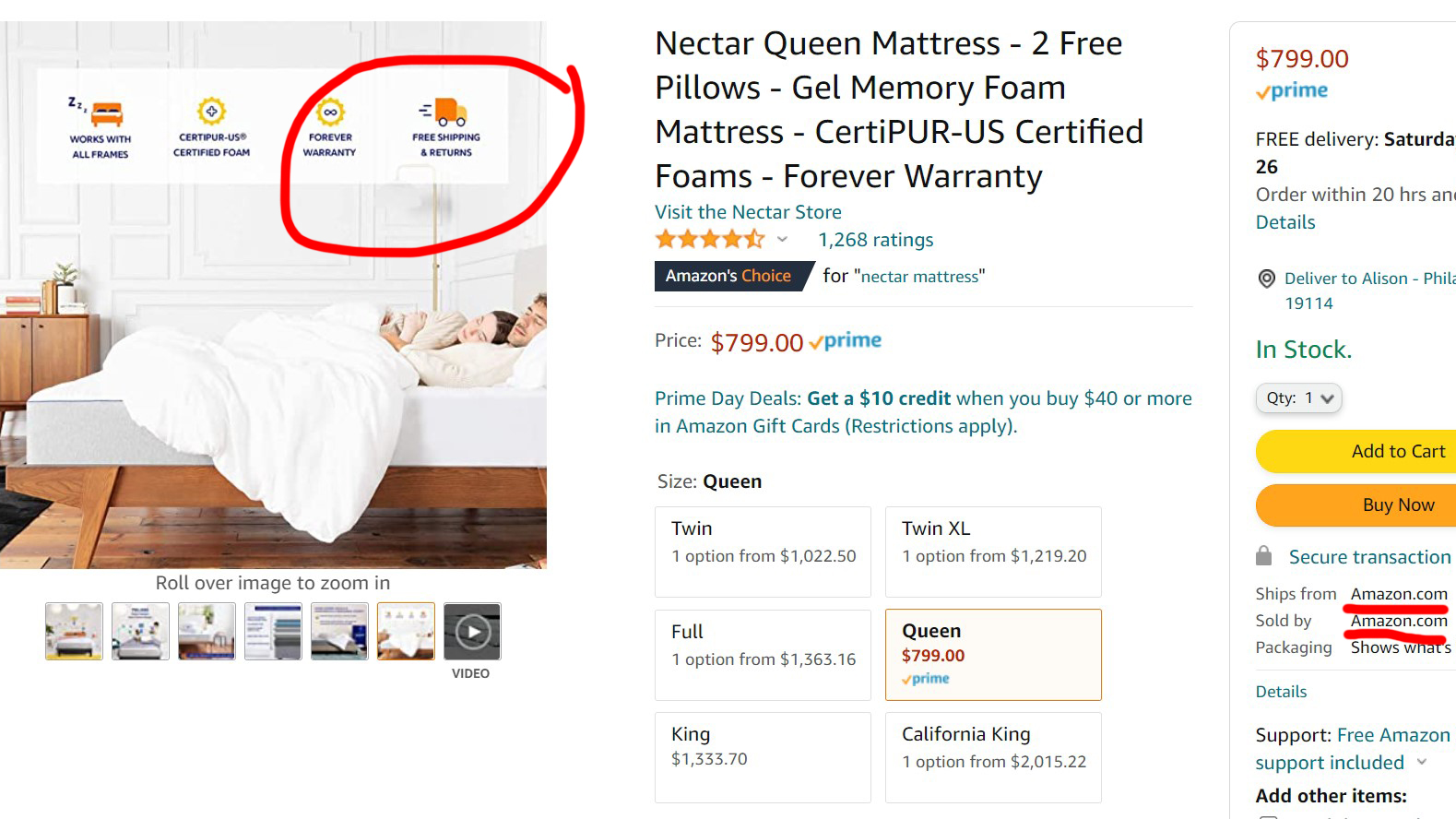 mattress