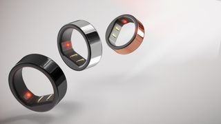Circular Ring Pro in black, silver and copper