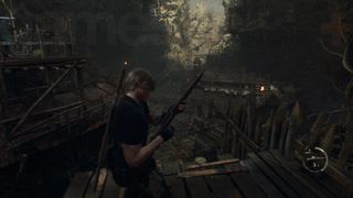 The Resident Evil 4 rifle is better than the boil thrower