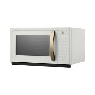 Beautiful 1.1 Cu Ft 1000 Watt, Sensor Microwave Oven, White Icing by Drew Barrymore, New