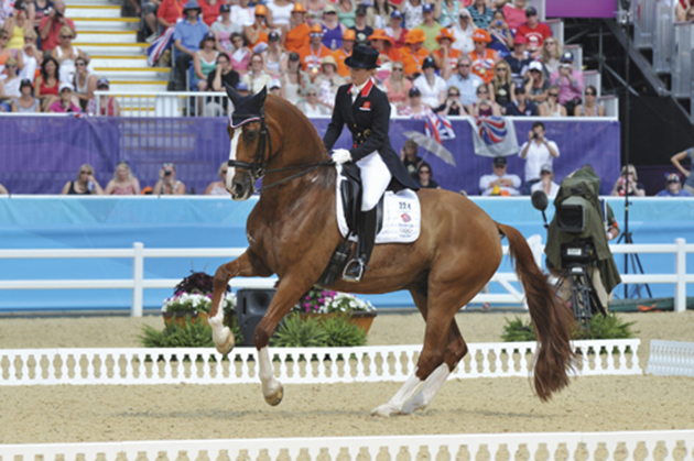 Laura Bechtolsheimer and Mistral Hojris ‘The old Alf’s back, he felt fantastic; he gave me the performance of a young horse which makes me feel really emotional,’ said Laura on that record-breaking day in August 2012