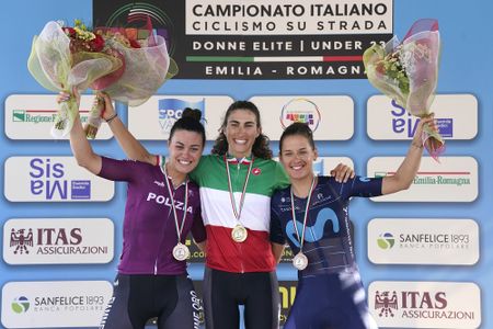 Elisa Balsamo wins women's road race at Italian Road Championships