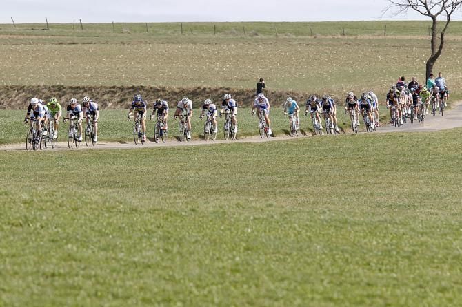 The riders enjoyed warm sunshine at last in the Amstel Gold Race