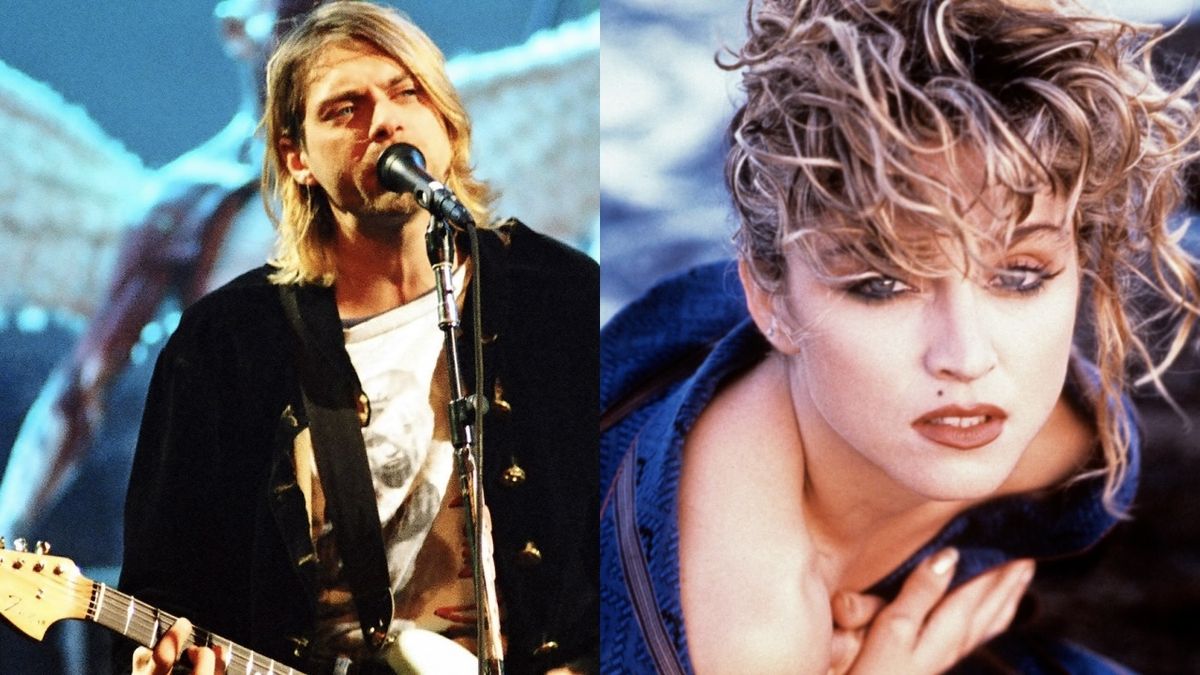 Courtney Love says Nirvana's Kurt Cobain was as ambitious and hungry for success as Madonna