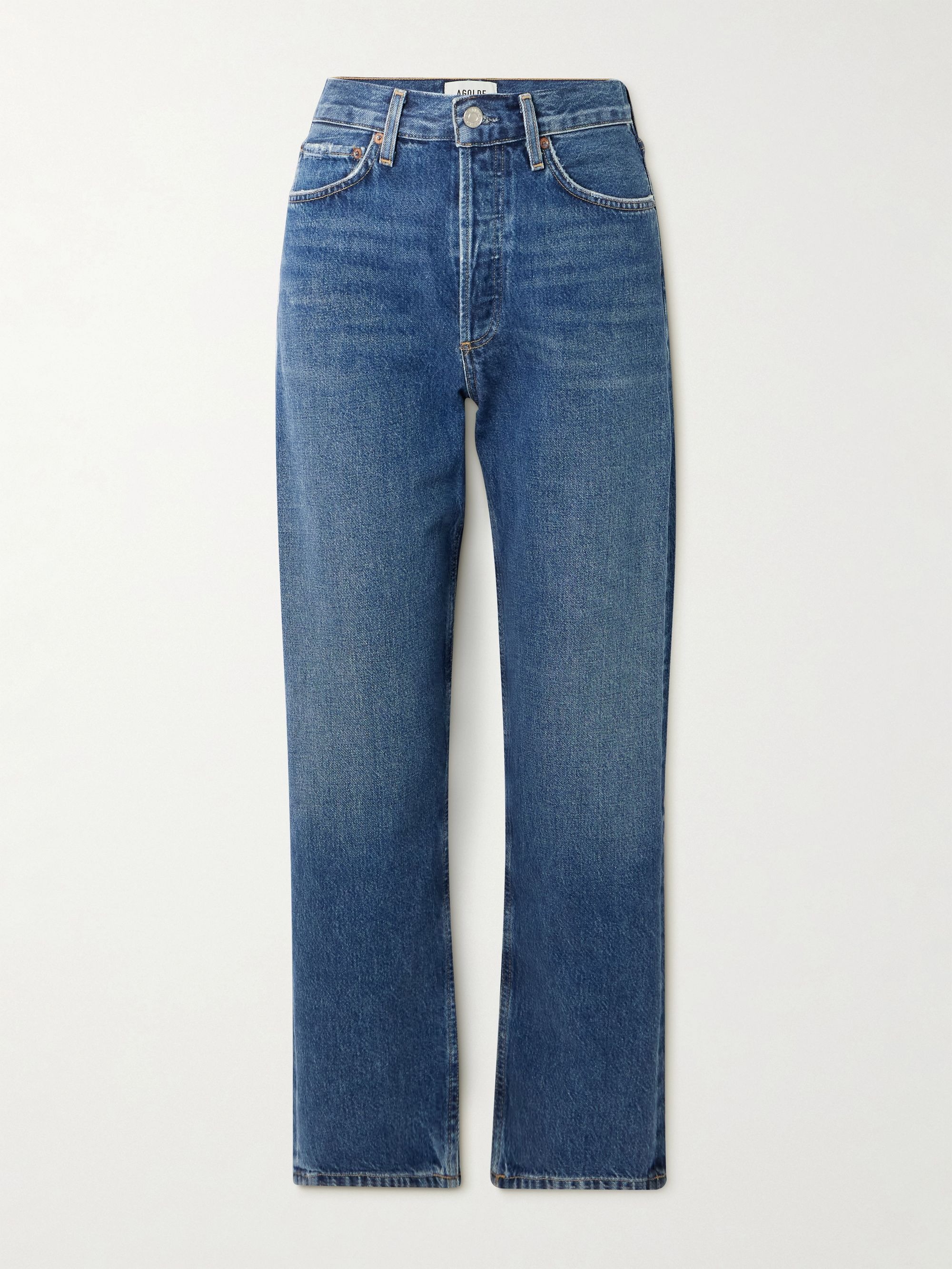 Agolde, '90s High-Rise Straight-Leg Jeans