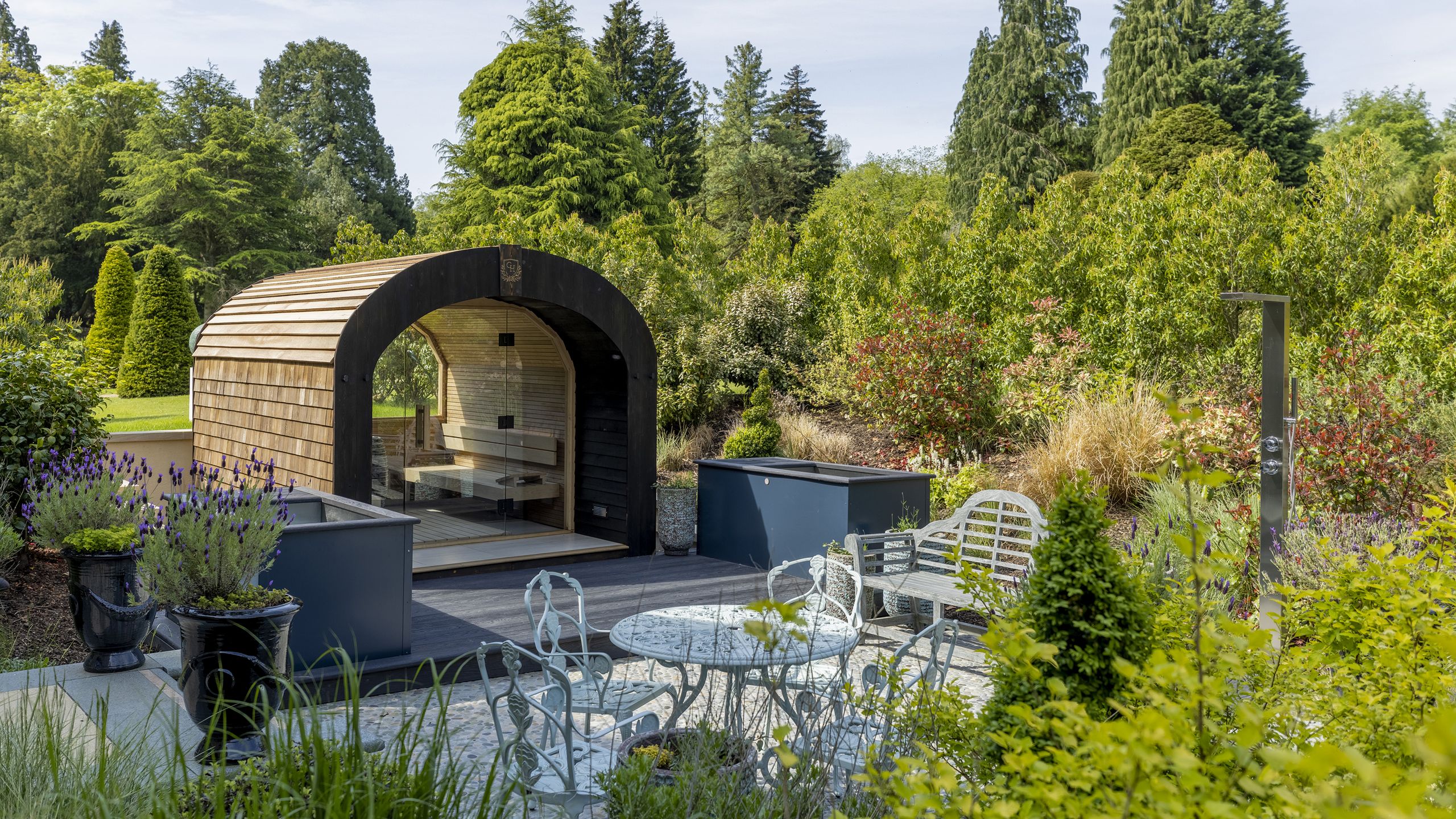 Saunas and ice baths are making their way into our outdoor spaces in 2026 – here's why this wellness trend is made for gardens and budgets of any size