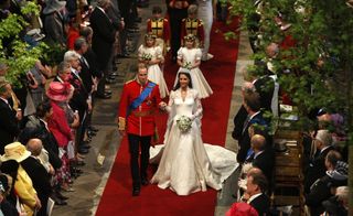 Prince William and Kate's wedding budget reportedly included £800,000 for flowers