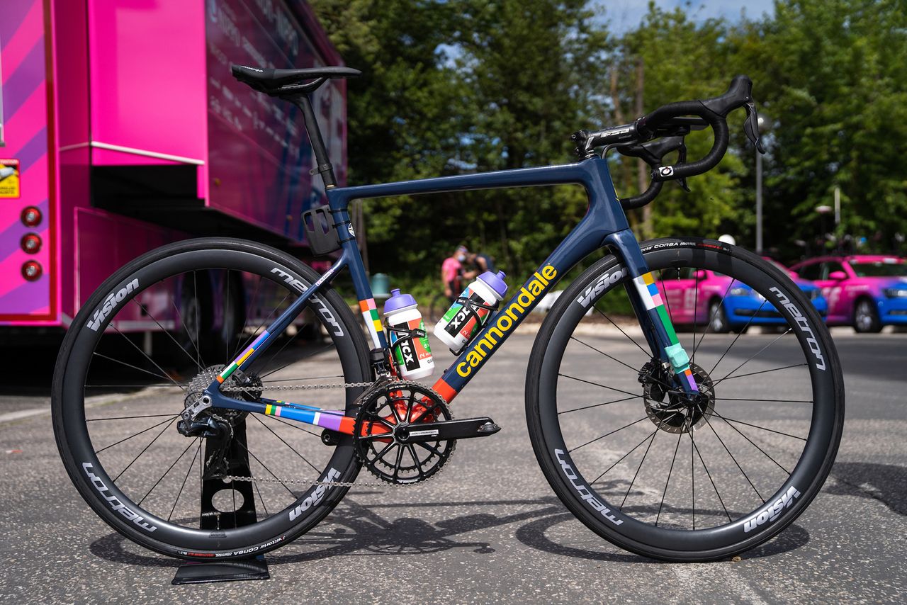 Hugh Carthy's Cannondale SuperSix Evo
