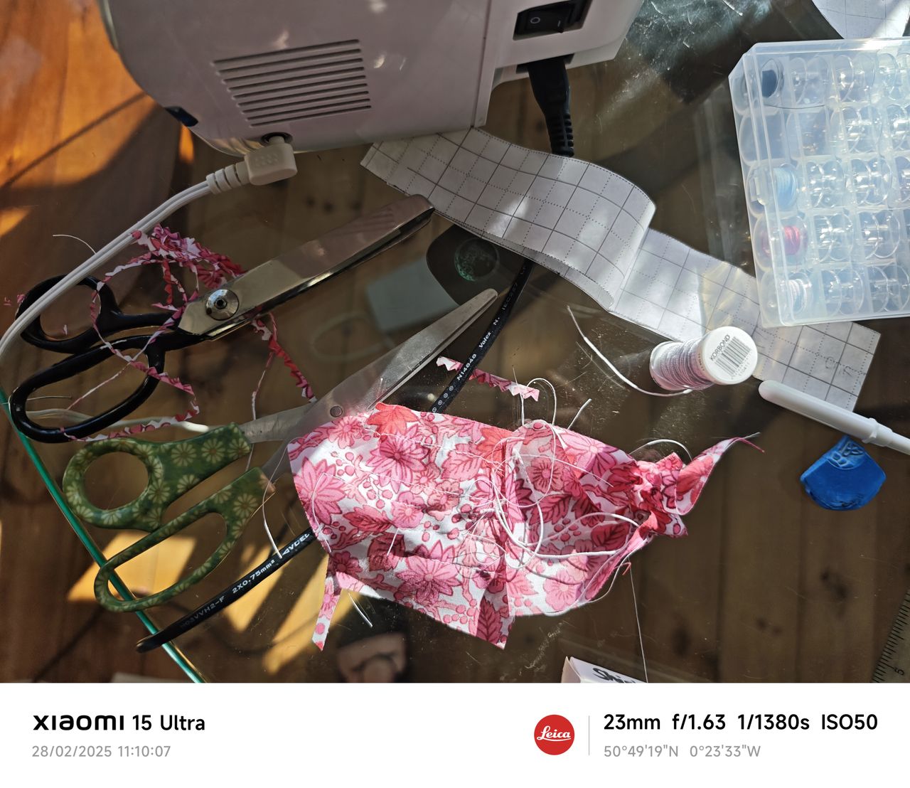 Xiaomi 15 Ultra camera sample fabric