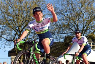 Caleb Ewan at the presentation of the 2016 Giro d'Italia