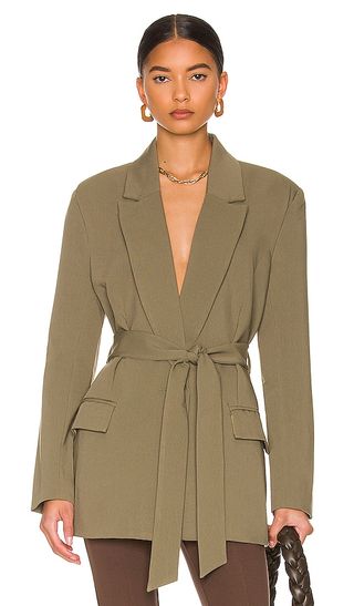 Belted Blazer