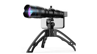 Apexel 36x super zoom monocular/smartphone lens on a white background