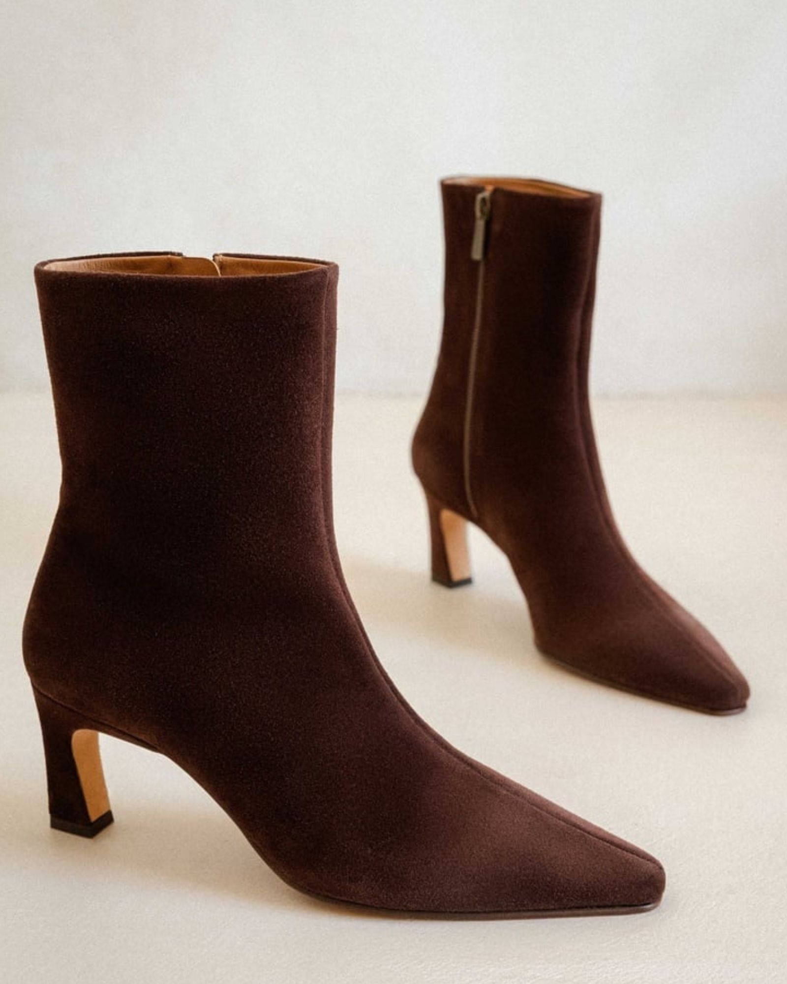 Bobbies Emilie Brown Suede Boots