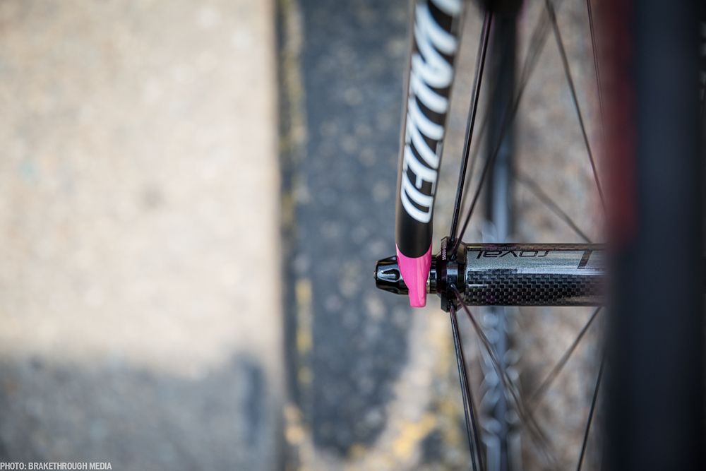 No details was overlooked for Contador's custom ride.