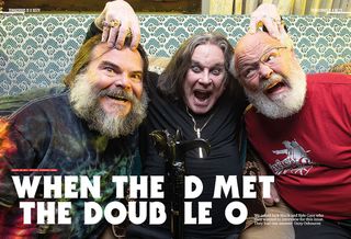 Tenacious D in the new issue of Metal Hammer