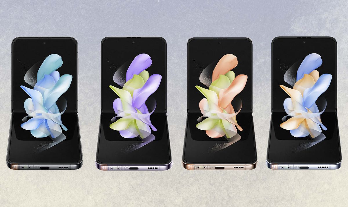 Samsung Galaxy Z Flip 4 komt in een waanzinnig aantal kleuren