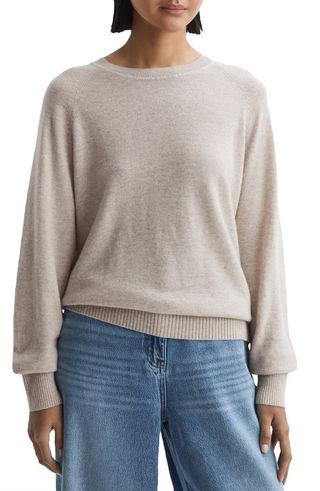 Andi Raglan Sleeve Crewneck Sweater